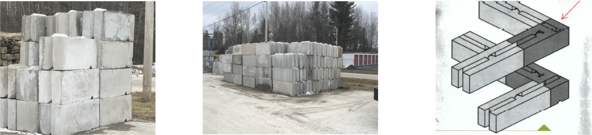 Recycled Concrete Blocks - Auburn Concrete, Maine’s leading provider of